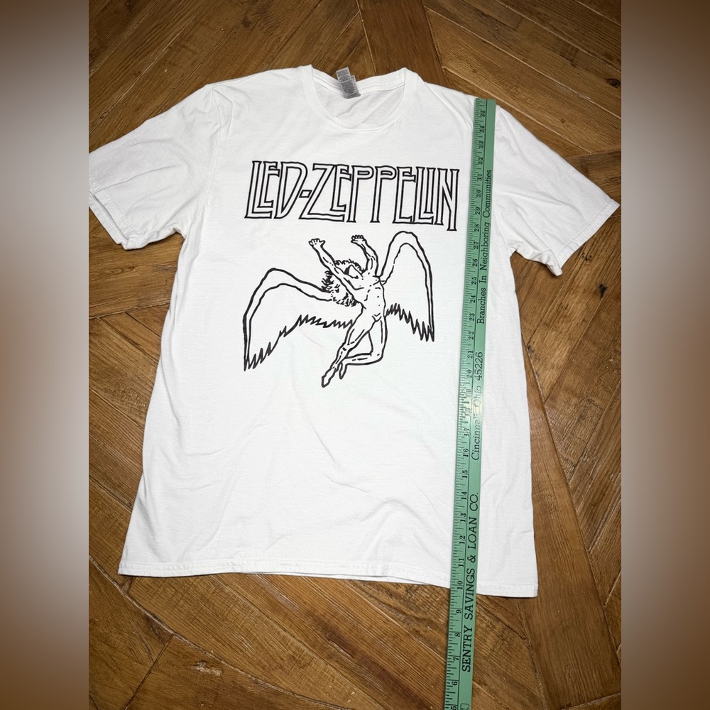 Led Zeppelin Graphic Band Tee Adult Medium Gildan Classic Rock Shirt - Picture 6 of 8